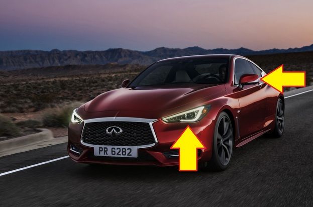 INFINITI Q60 故障