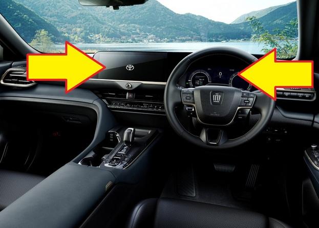 30系クラウンエステート 純正ナビ