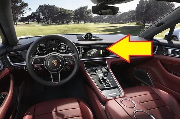 971 パナメーラ 純正ナビ