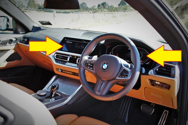 BMW M440i 純正ナビ