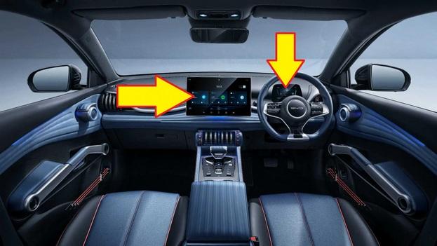 BYD ATTO3 純正ナビ