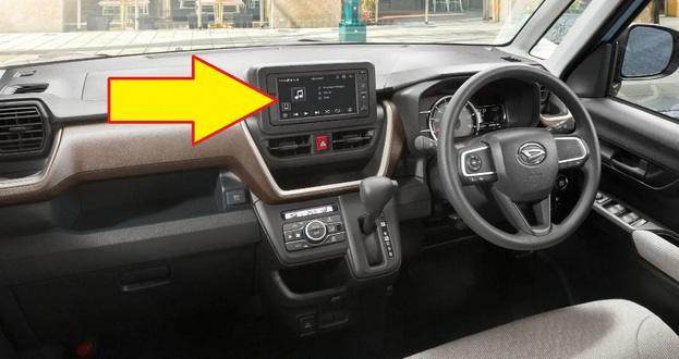 LA850S ムーヴ 純正ナビ