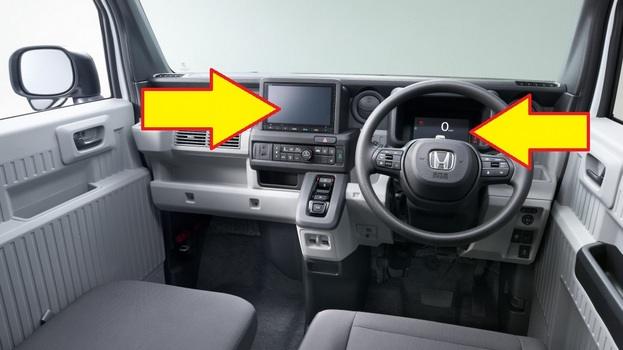 N-VAN e: 純正ナビ