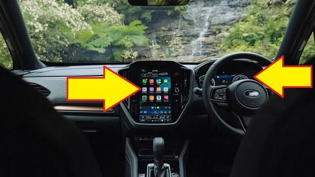 SL5 SLG フォレスター 純正ナビ