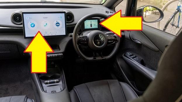 BYD ドルフィン 純正ナビ